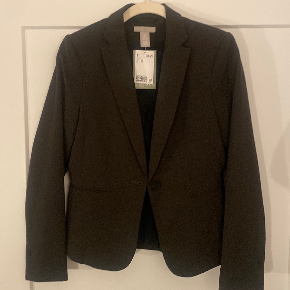 H&M Dark Green Blazer